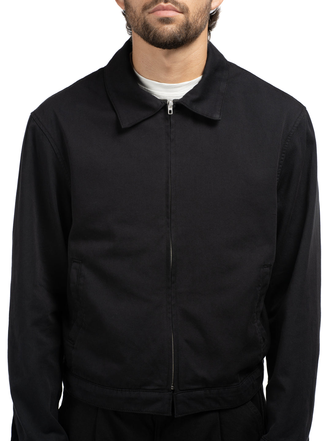 Freddy Cotton Blouson - Black